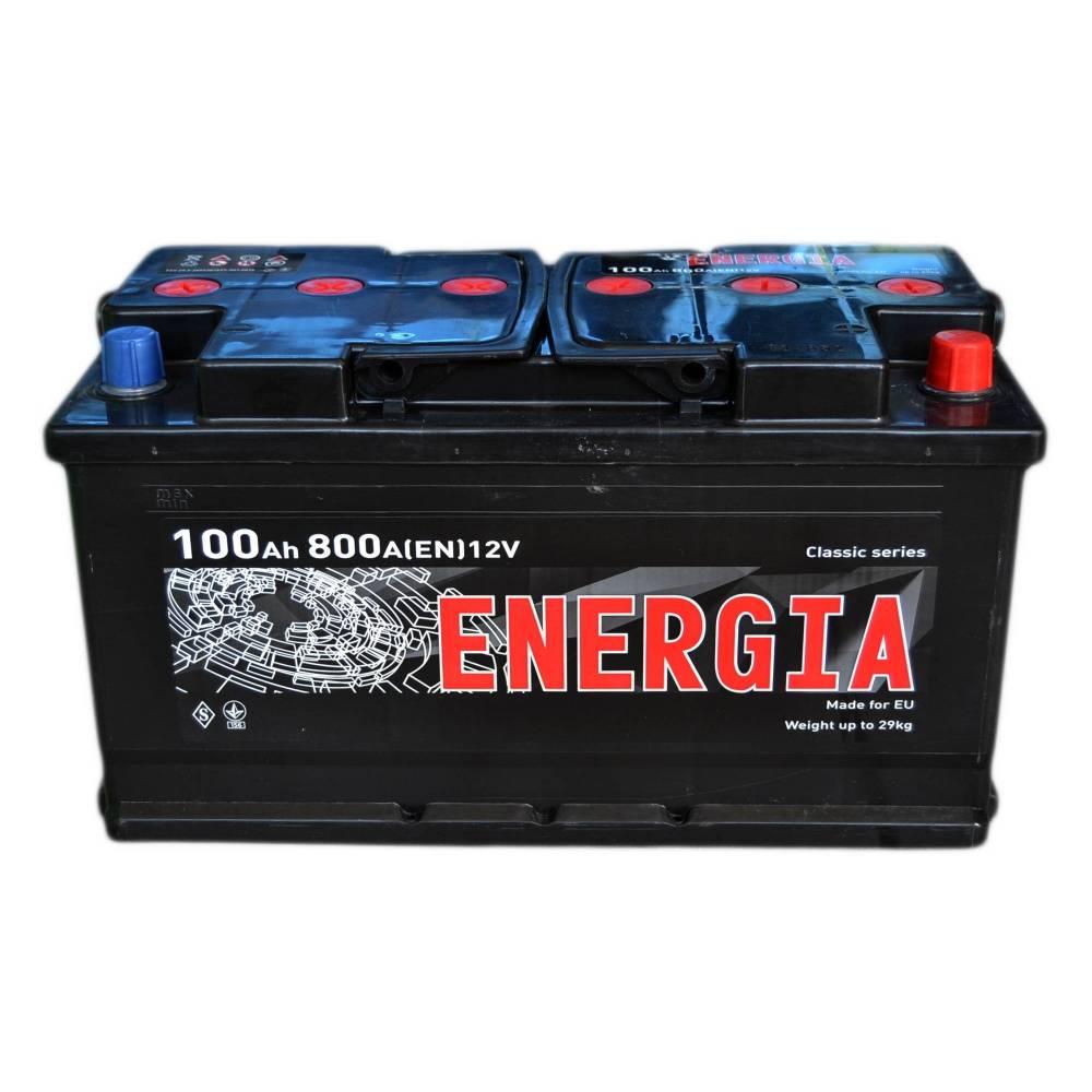 Акумулятор ENERGIA 100Ah (800EN)